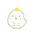 ポンポンひよこ*（個別スタンプ：1）