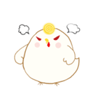 ポンポンひよこ*（個別スタンプ：7）