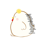 ポンポンひよこ*（個別スタンプ：12）