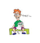 ジョンとねこ（個別スタンプ：15）