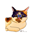 三毛猫 るぴちゃんの手描きスタンプ（個別スタンプ：11）
