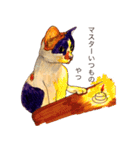 三毛猫 るぴちゃんの手描きスタンプ（個別スタンプ：19）