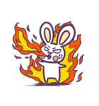 うさぎさんと黄色いやつ（個別スタンプ：7）