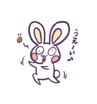 うさぎさんと黄色いやつ（個別スタンプ：9）