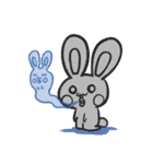 うさぎさんと黄色いやつ（個別スタンプ：15）