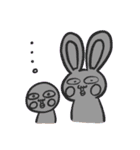 うさぎさんと黄色いやつ（個別スタンプ：35）