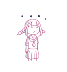 それゆけ！ おさげちゃん！！（個別スタンプ：12）