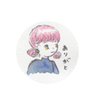 ラブリーガールズスタンプ（個別スタンプ：7）