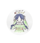 ラブリーガールズスタンプ（個別スタンプ：8）