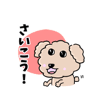 トイプードルの食いしん坊レオくん（個別スタンプ：15）
