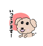 トイプードルの食いしん坊レオくん（個別スタンプ：39）