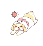 ふわまるシーズーの使えるスタンプ（個別スタンプ：1）