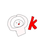【毎日使える】手書きさん『改』（個別スタンプ：1）