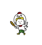 とりぼうともみじちゃん【文字なし①】（個別スタンプ：1）