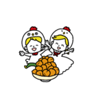 とりぼうともみじちゃん【文字なし①】（個別スタンプ：8）