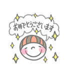 マッシュマッシュ/04-卒入-（個別スタンプ：7）