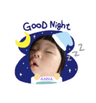 ANNAの顔スタンプ（個別スタンプ：21）