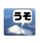 富士山の余計な一言（個別スタンプ：9）