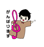 音楽が好きな男の子（個別スタンプ：10）