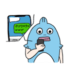とあるヲタクの半魚人（個別スタンプ：25）