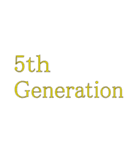 5th Generation（個別スタンプ：31）