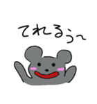 やる気のないねずみ（個別スタンプ：9）
