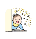 かんたんお返事赤ちゃん（個別スタンプ：3）