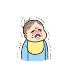かんたんお返事赤ちゃん（個別スタンプ：6）