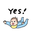 かんたんお返事赤ちゃん（個別スタンプ：9）
