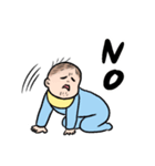 かんたんお返事赤ちゃん（個別スタンプ：10）