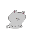 あむちゃん 灰色こねこ登場編（個別スタンプ：16）