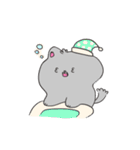 あむちゃん 灰色こねこ登場編（個別スタンプ：19）