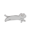 あむちゃん 灰色こねこ登場編（個別スタンプ：24）