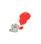 あむちゃん 灰色こねこ登場編（個別スタンプ：31）