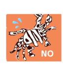 うみの生き物たちとダイバーによる日常会話（個別スタンプ：15）