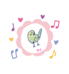 インコのまと（個別スタンプ：8）