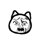 表情豊か～猫（個別スタンプ：4）