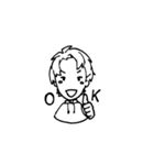 いろんなかみがた（個別スタンプ：6）