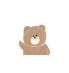 ゆるいクマの日常スタンプ（個別スタンプ：10）