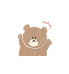 ゆるいクマの日常スタンプ（個別スタンプ：12）