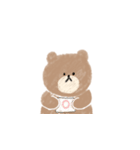 ゆるいクマの日常スタンプ（個別スタンプ：13）