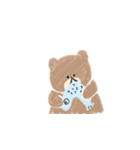 ゆるいクマの日常スタンプ（個別スタンプ：17）