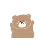 ゆるいクマの日常スタンプ（個別スタンプ：27）