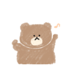 ゆるいクマの日常スタンプ（個別スタンプ：28）