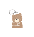 ゆるいクマの日常スタンプ（個別スタンプ：36）