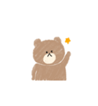 ゆるいクマの日常スタンプ（個別スタンプ：39）