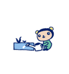 ぽろくんといっしょ（個別スタンプ：1）
