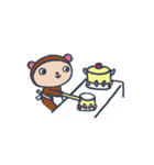 ぽろくんといっしょ（個別スタンプ：16）