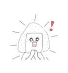 シュールなおにぎりさん（個別スタンプ：10）