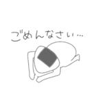 シュールなおにぎりさん（個別スタンプ：26）